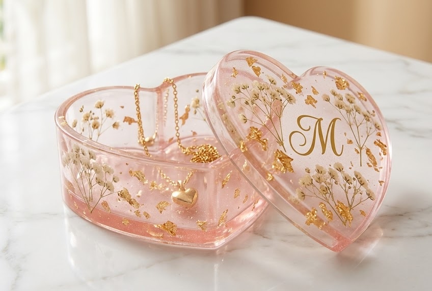 Alhajero Corazón — resina cristalina