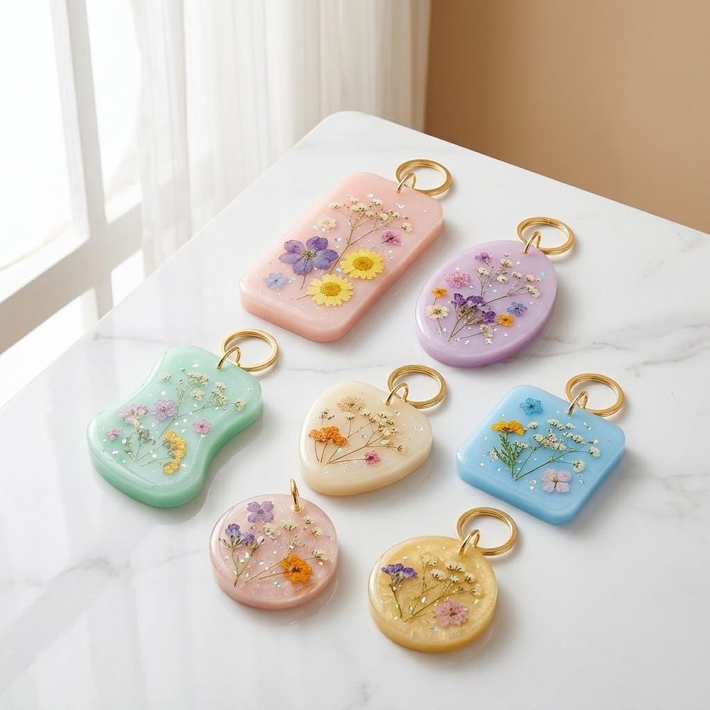Llaveros — colores pastel